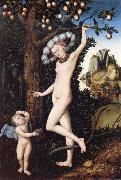 CRANACH, Lucas the Elder Venus and Cupid china oil painting artist